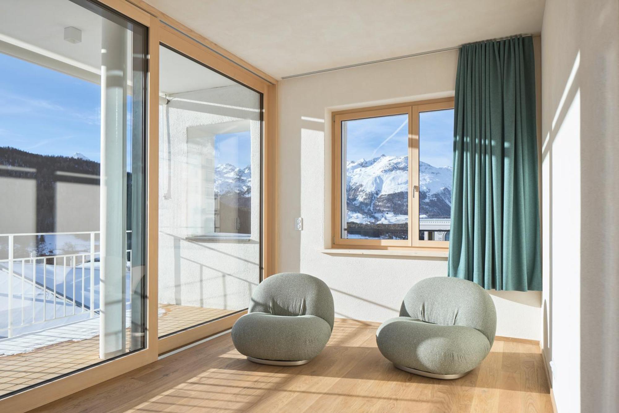 Hotel Maistra 160 Pontresina Eksteriør billede