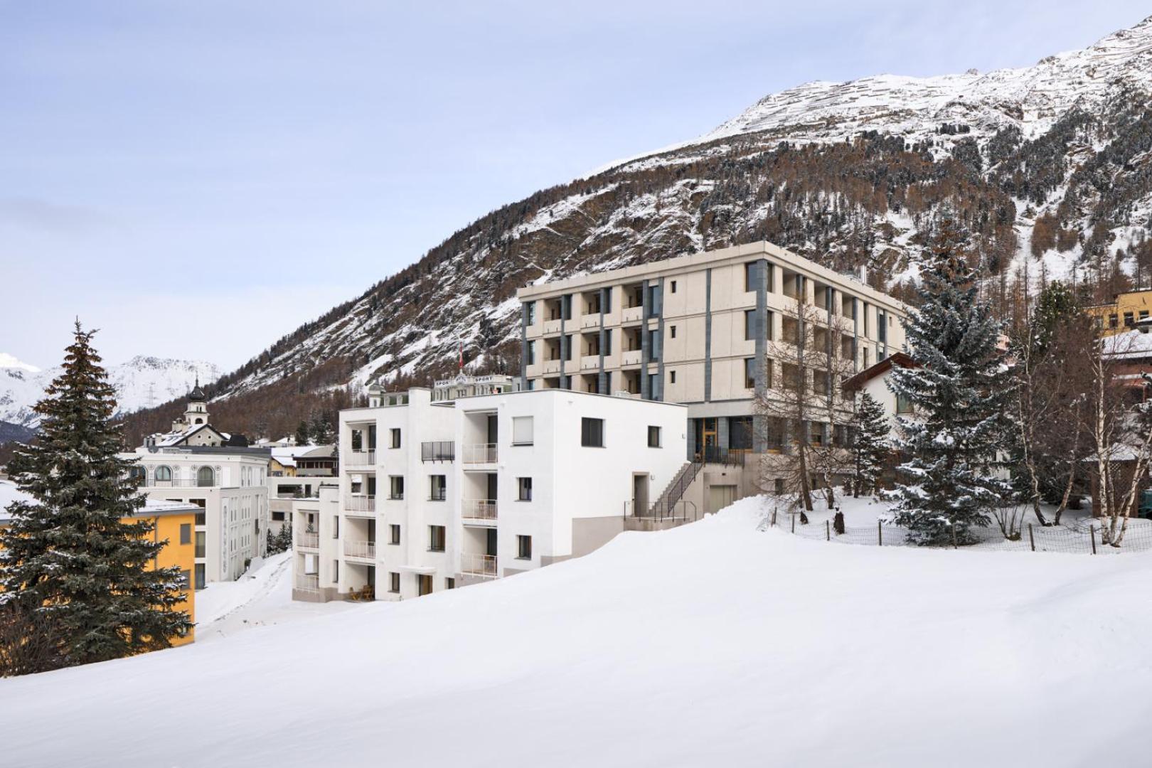 Hotel Maistra 160 Pontresina Eksteriør billede