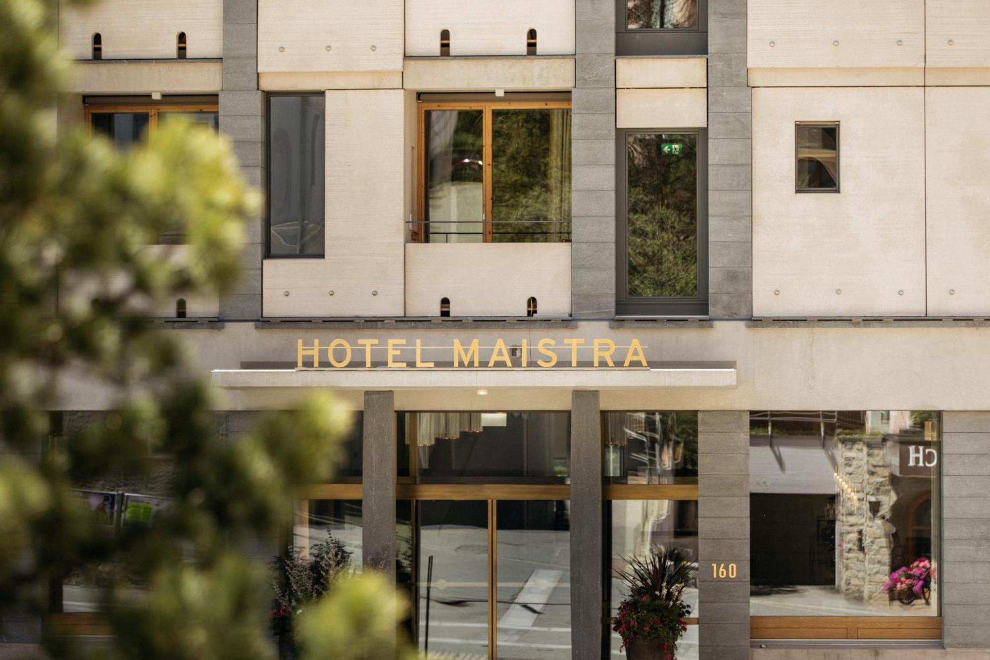 Hotel Maistra 160 Pontresina Eksteriør billede